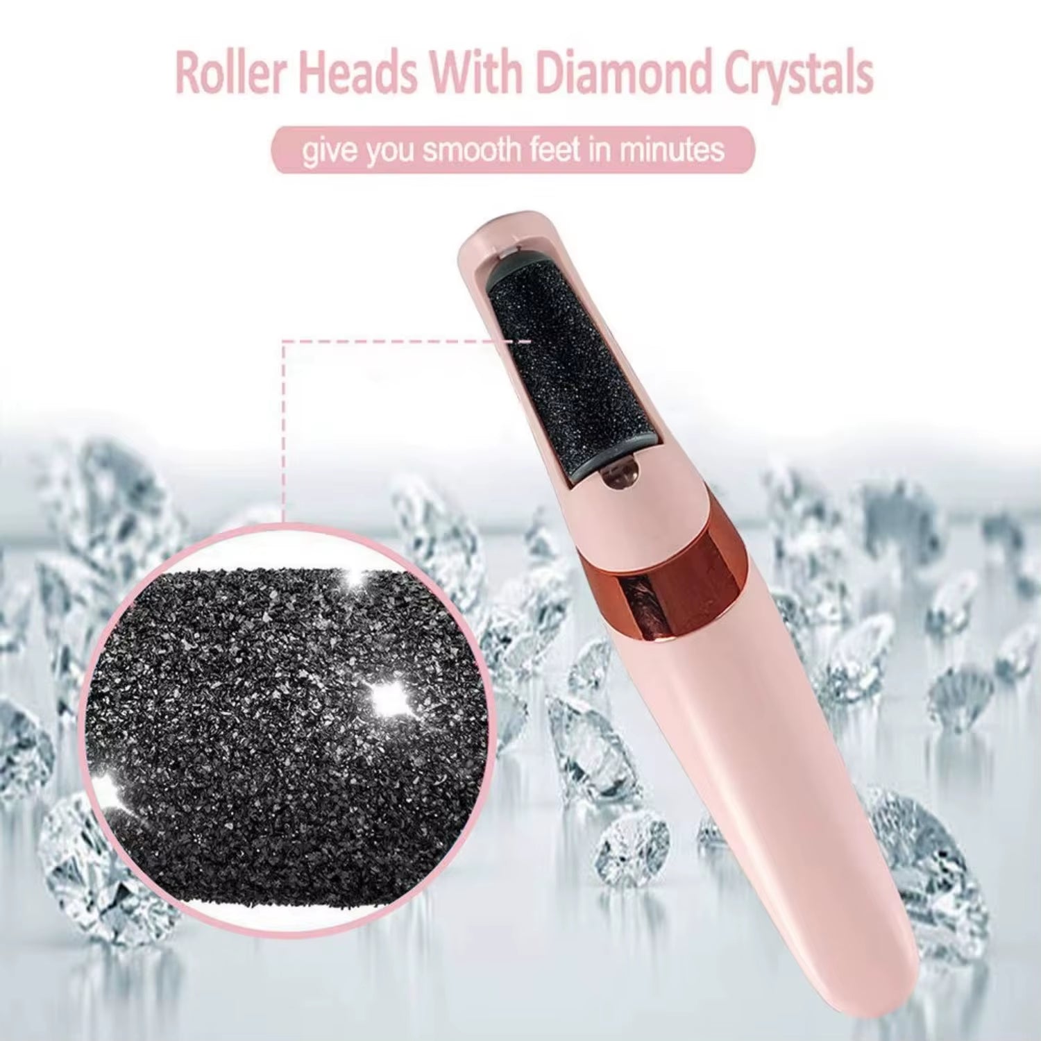 Rechargeable Electric Callus Remover Cordless Women Men Electronic Foot File Removes Dry Coarse Skin Calluses on Heels Sale